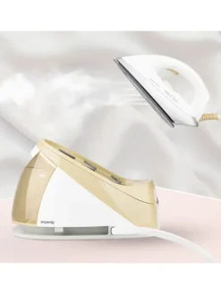 Dampfbügelstation V28 in Gelb