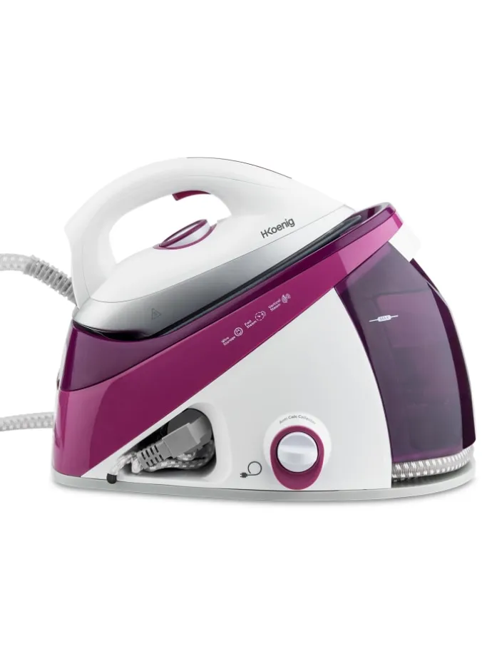 Dampfbügelstation V26 in Violett