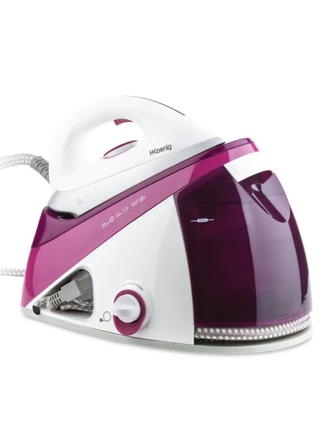 Dampfbügelstation V26 in Violett