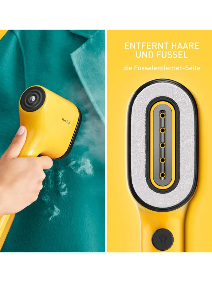 Dampfglätter "Pure Pop" in Gelb