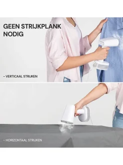 Dampfglätter ''Vitapur'' in Weiß - (B)12,5 x (H)25,5 x (T)10,5 cm