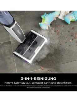 Dampfreiniger SteamPickUp SD200EU in weiß