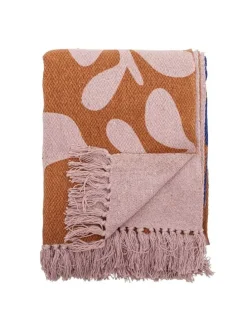 Decke ATLE Braun Blau 160x130 cm