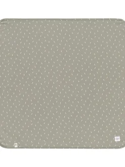 Decke in Khaki - (L)80 x (B)80 cm