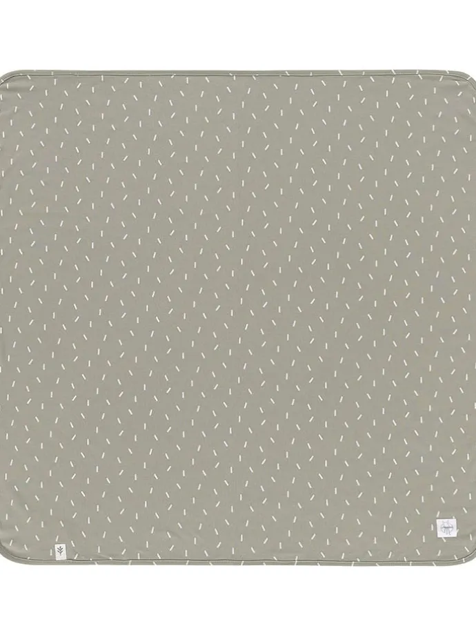 Decke in Khaki - (L)80 x (B)80 cm