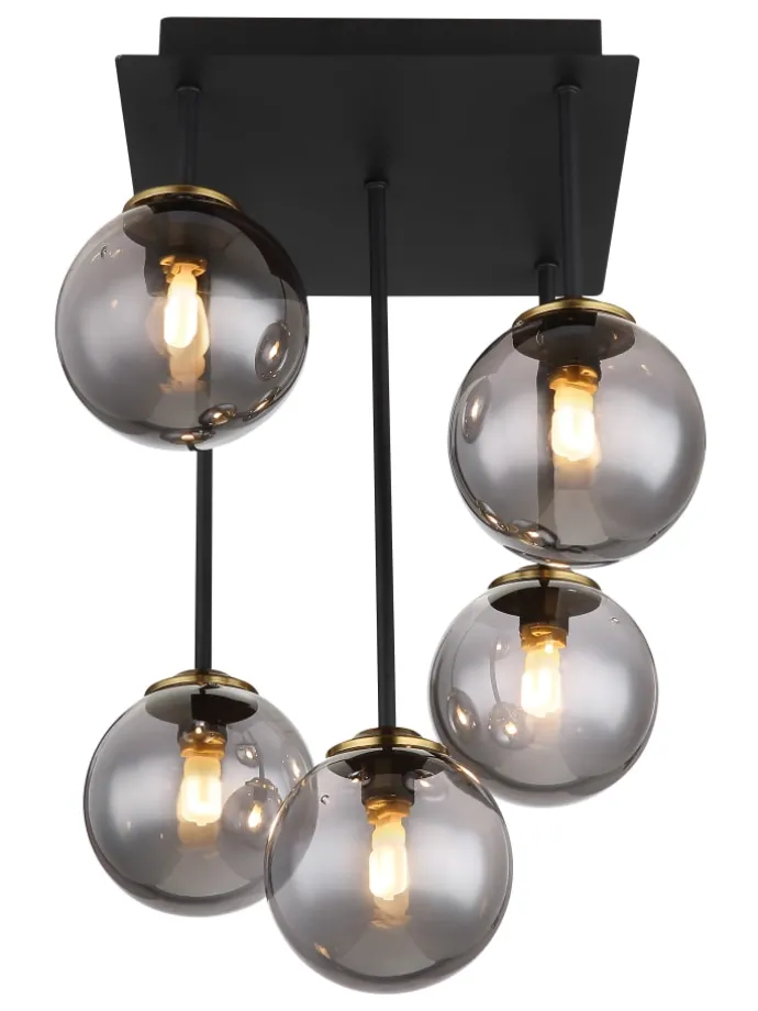 Deckenleuchte "JORGE" in black