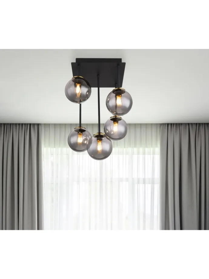 Deckenleuchte "JORGE" in black