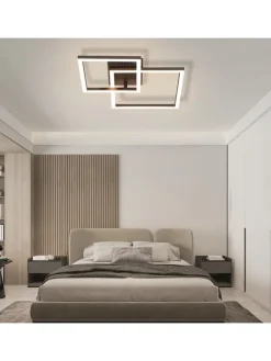 Deckenleuchte LED in schwarz 24W Moderne 3000K Warmweiß Drehbar