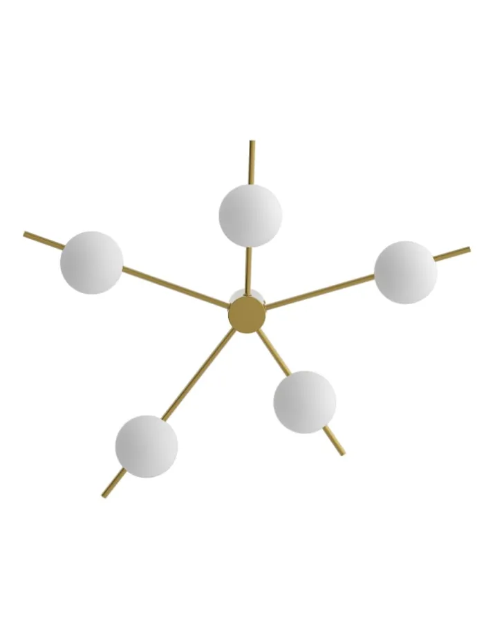 Deckenleuchte REI in Gold