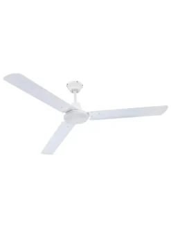 Deckenventilator "Ferro" in Weiß in Weiß - Ø 142 cm