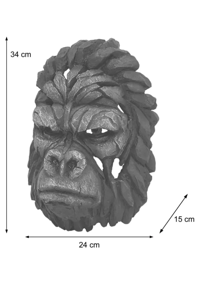 Deko Schädel H41, Gorillakopf 34cm