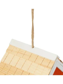 Deko Vogelhaus in Bunt - (B)18,5 x (H)25 x (T)18,5 cm