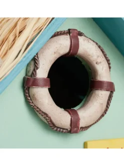 Deko Vogelhaus in Bunt - (B)19 x (H)24,5 x (T)13,5 cm