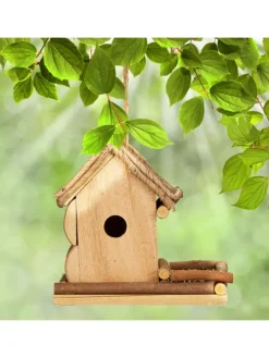 Deko Vogelhaus in Natur