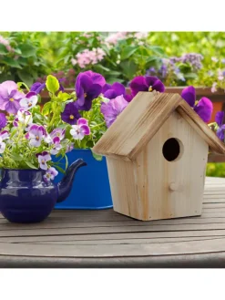 Deko Vogelhaus in Natur