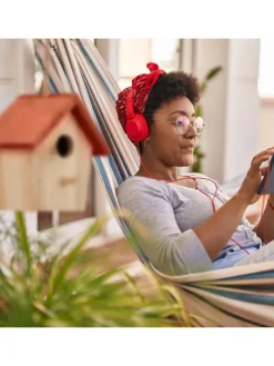 Deko Vogelhaus in Natur/ Orange