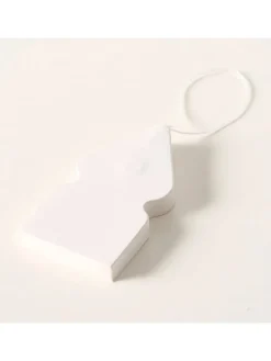 Dekoanhänger "Famina" in Weiß - (H)21 x Ø 20 cm