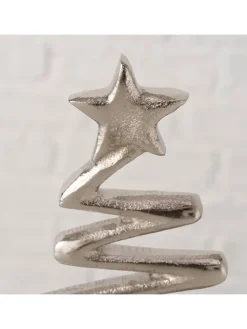 Dekoaufsteller "Firo" in Silber - (B)17 x (H)30 x (T)10,8 cm