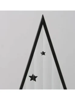 Dekoaufsteller "Stanny" in Schwarz - (H)31,5 cm