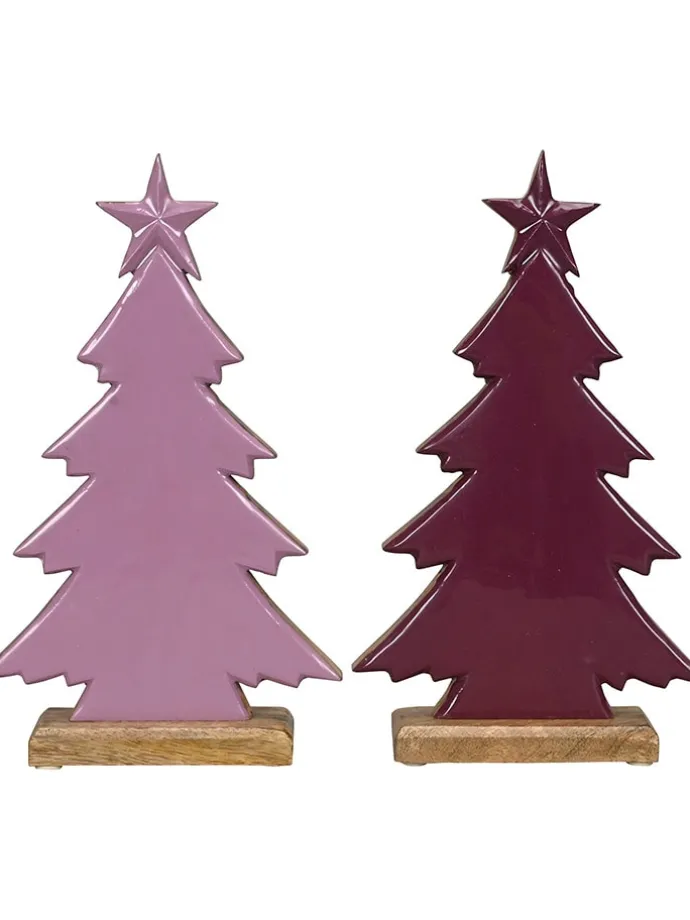 Dekofigur "Baum" - (B)17 x (H)28 x (T)5 cm (Überraschungsprodukt)