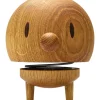 Dekofigur "Bumble L" in Eiche - (H)14 x Ø 9,5 cm