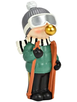 Dekofigur ''Child'' in Bunt - (H)20 x Ø 9 cm