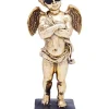 Dekofigur "Cool Angel" in Gold - (H)29 cm