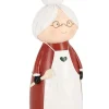 Dekofigur "Granny" in Rot - (H)22 cm