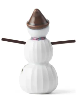 Dekofigur ''Hammershøi Christmas'' in Weiß - (H)9 cm