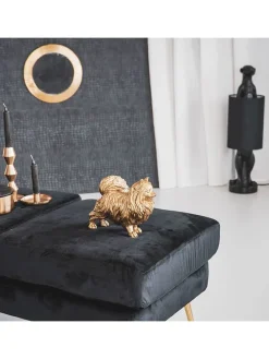 Dekofigur in Gold - (B)23 x (H)18 x (T)10 cm