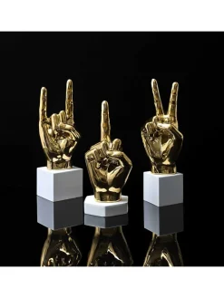 Dekofigur in Gold - (H)27 cm (Überraschungsprodukt)