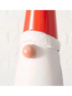 Dekofigur "Oleg" in Rot/ Weiß - (H)79 cm