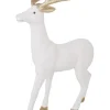 Dekofigur "Reindeer" in Weiß - (H)45 cm