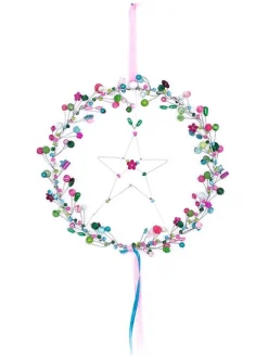 Dekohänger "Aurora" in Rosa/ Grün/ Blau - Ø 18 cm