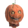 Dekohänger ''Pumpkin Head'' in Orange - (B)19 x (H)21 x (T)17 cm