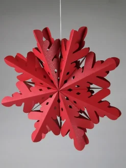 Dekohänger ''Stern'' in Rot - Ø 30 cm