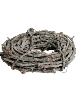 Dekokranz in Grau - Ø 30,5 cm