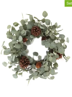 Dekokranz in Grün/ Braun - Ø 60 cm