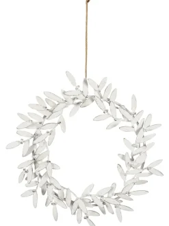 Dekokranz "Mistel" in Weiß - Ø 35 cm