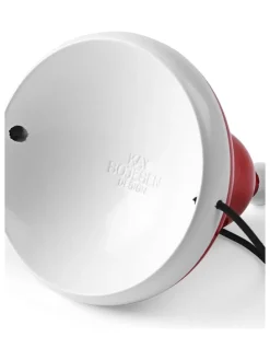 Dekoobjekt in Rot/ Weiß - (H)8 cm