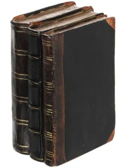 Dekoobjekt in Schwarz/ Braun - (B)11,5 x (H)17,5 x (T)8,5 cm