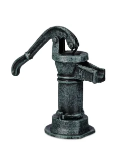 Deko-Pumpe in Graugrün