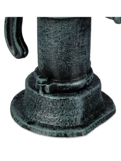 Deko-Pumpe in Graugrün