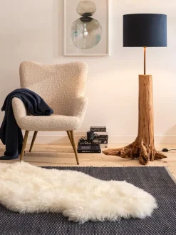 Dekorationslammfell in Natur