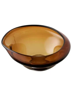 Dekoschale in Braun - (B)29 x (H)11 x (T)26 cm