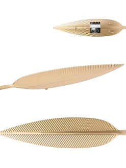 Dekoschale in Gold - (B)55 x (H)2,5 x (T)13 cm