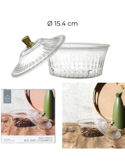 Dekoschale in Transparent