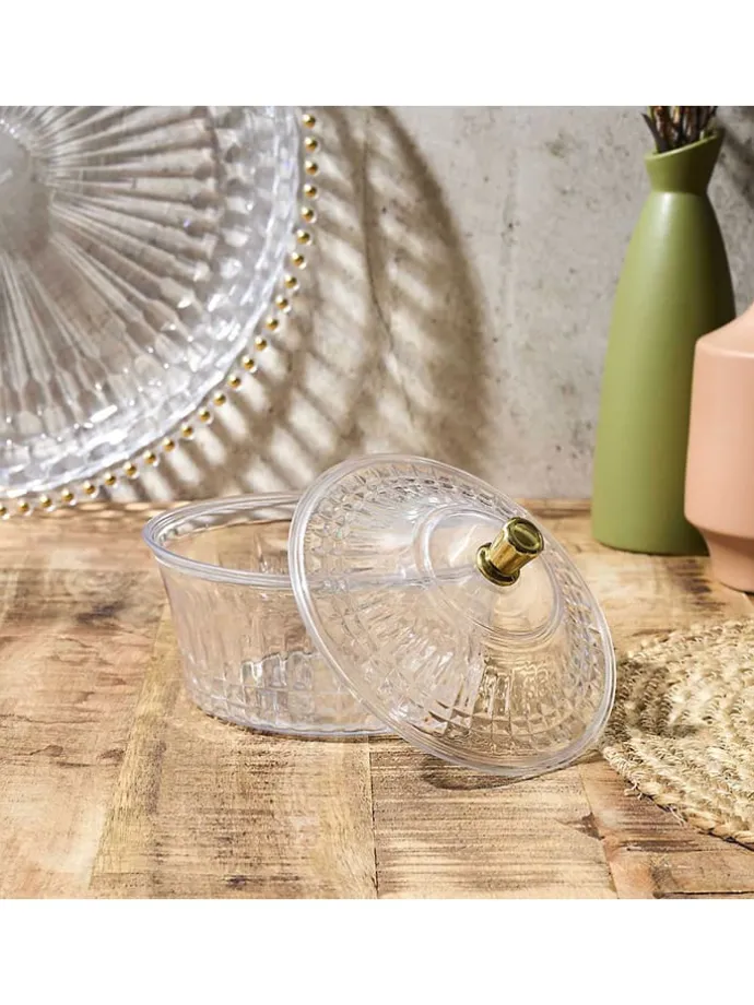 Dekoschale in Transparent