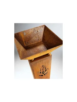 Dekoschale SQUAREPLANT in Braun