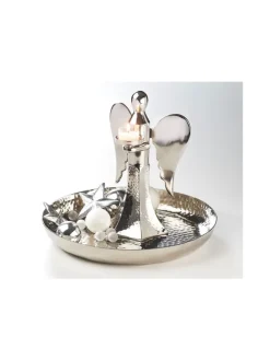 Dekoschale XMASTRAY34 in Silber